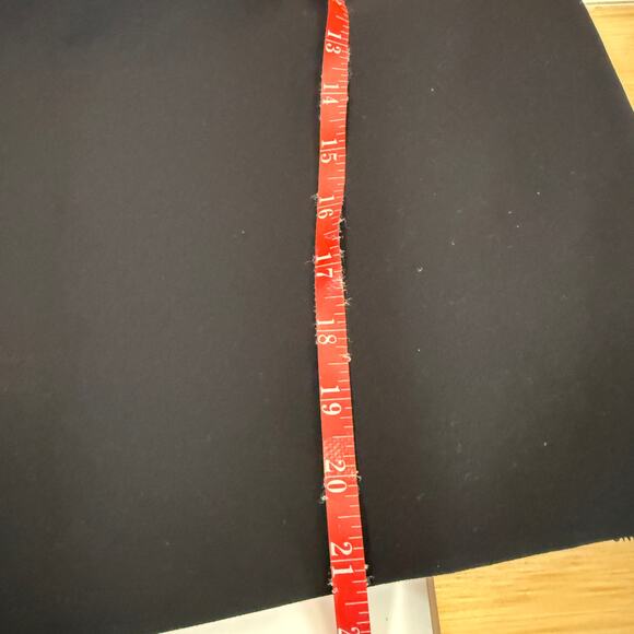 ZARA Sliced Boatneck Black Crepe Long Sleeve Top Women's Small Professional - Picture 4 of 7